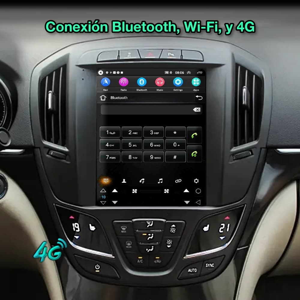 Opel Insignia 2013-2017 Ecrã de 9,7”