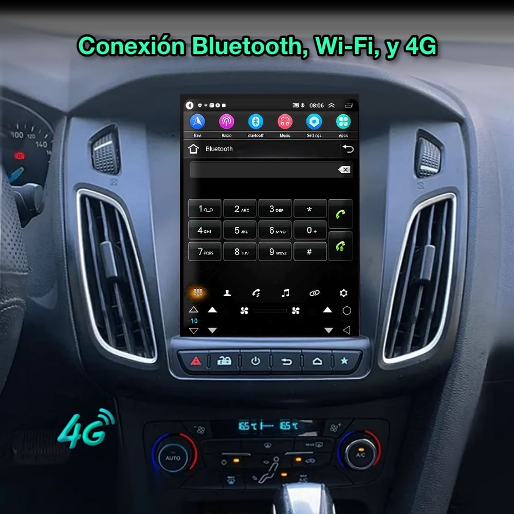 Ford Focus 2012-2017 Tela de 9,7”