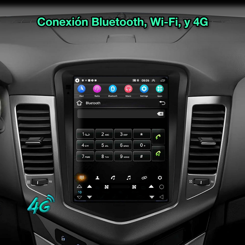 Chevrolet Cruze 2008-2012 tela de 9,7”