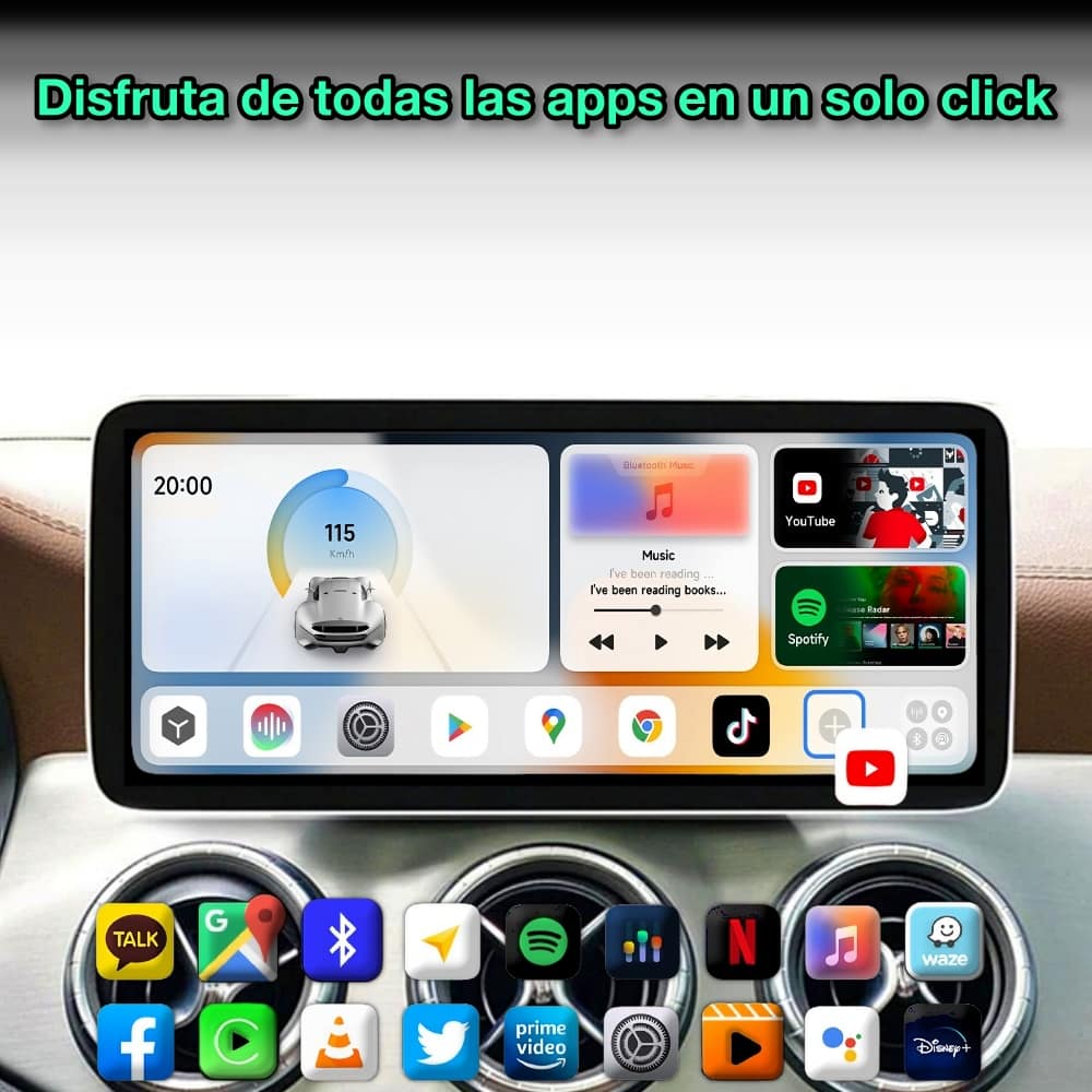 Tela Mercedes Benz Classe B 2011-2018 12,3”