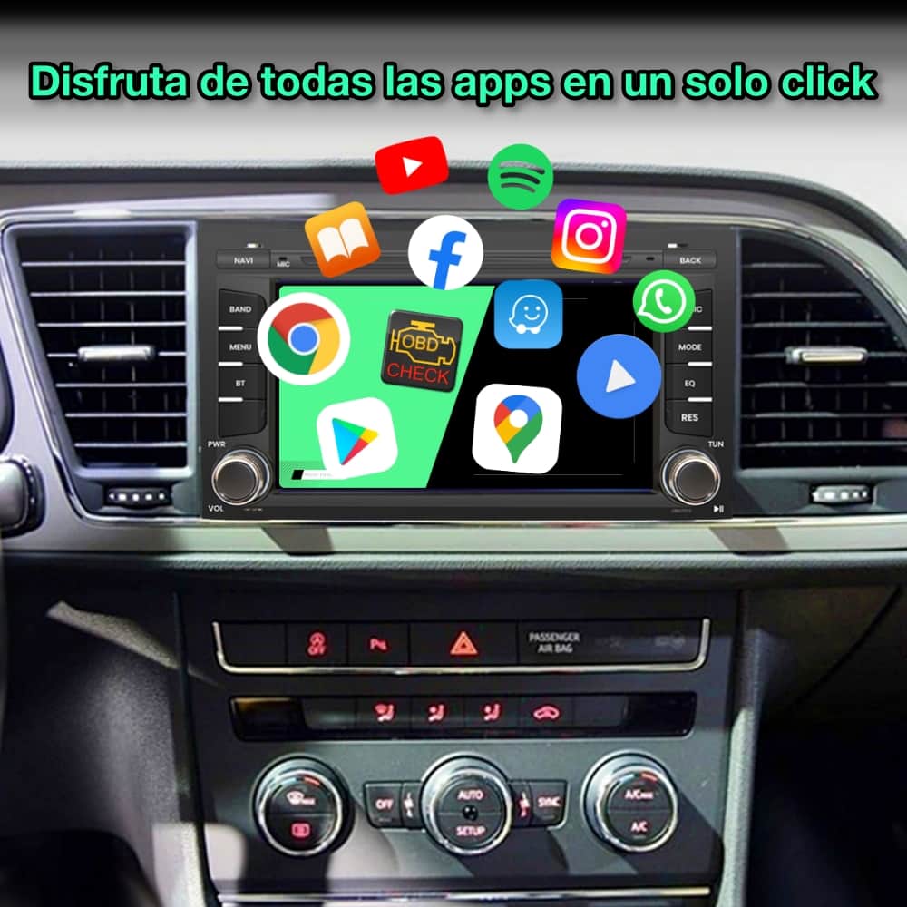 Seat Leon 2012-2018 tela de 7"