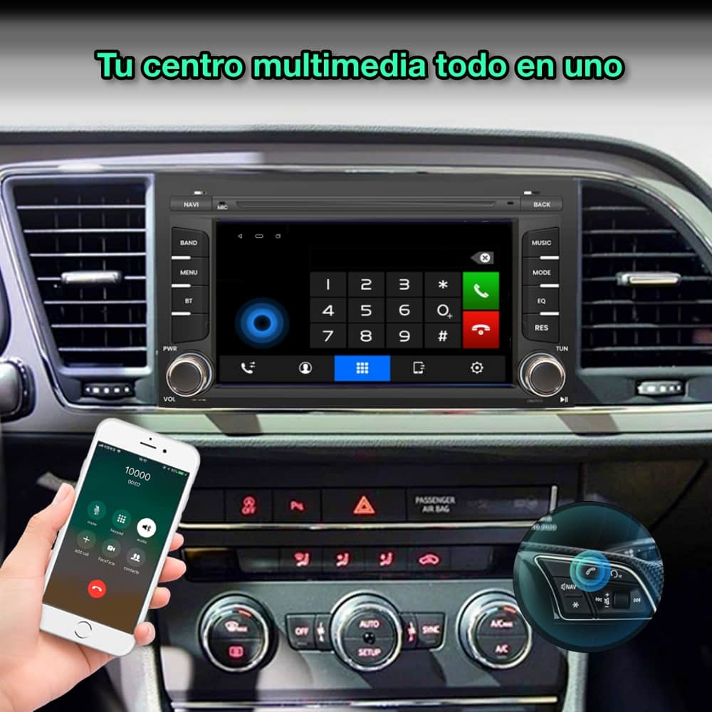 Seat Leon 2012-2018 tela de 7"