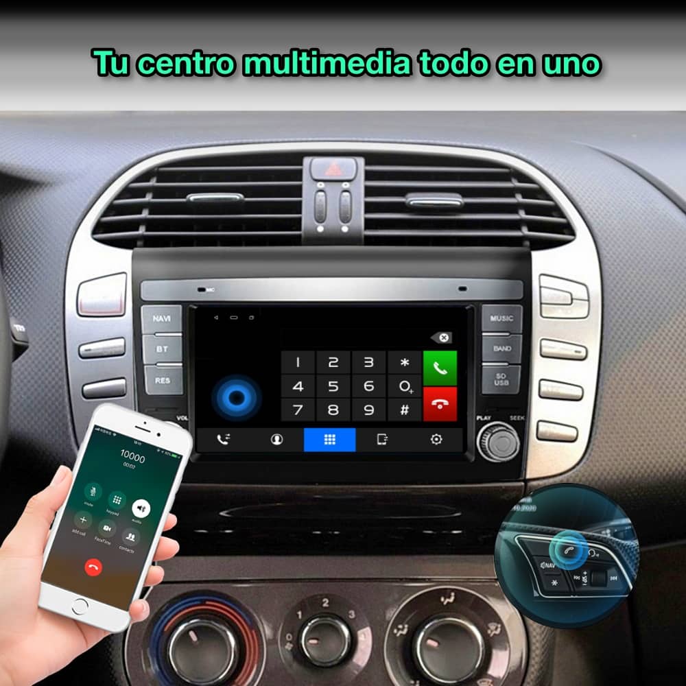 Fiat Bravo 2007-2012 tela 7”