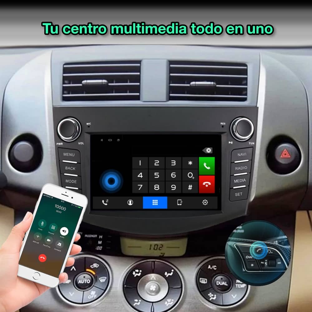 Toyota RAV4 2006-2012 7" polegadas