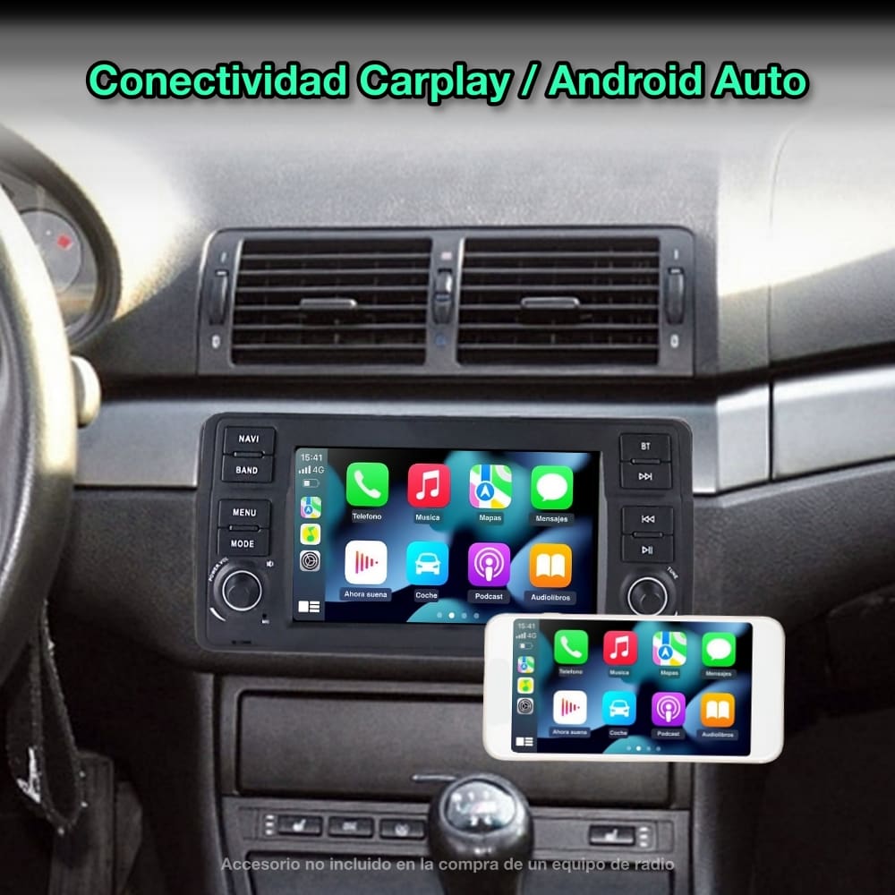 BMW E46 Série 3, 1998-2006 7" polegadas