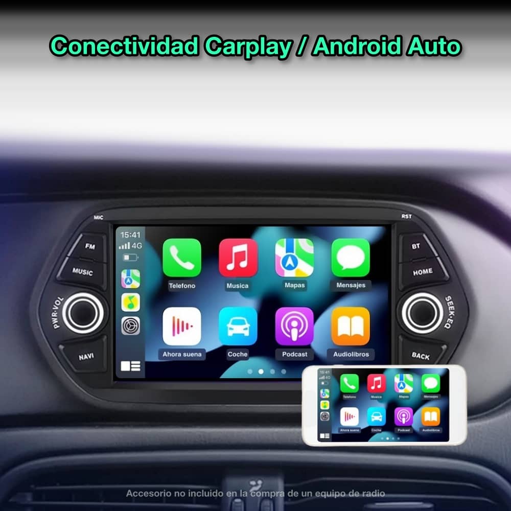 Fiat Tipo 2015-2017 tela de 7”