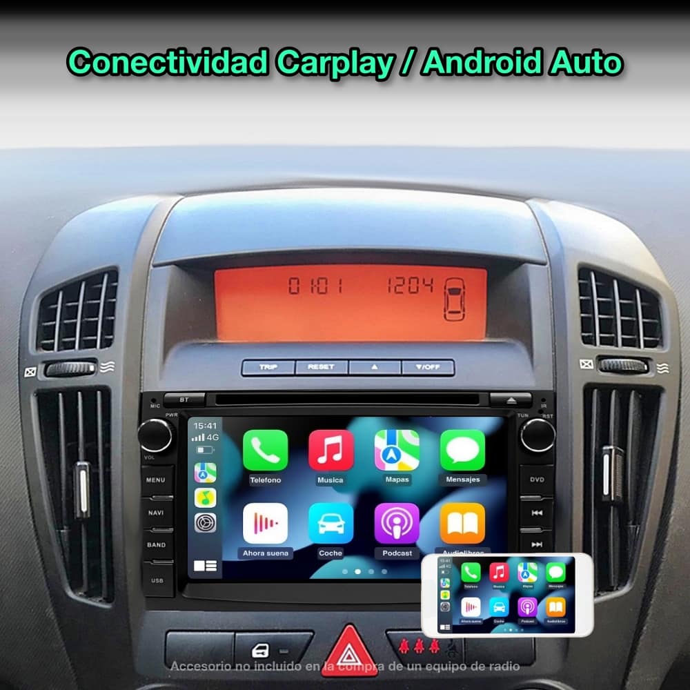 Tela KIA Ceed 2010-2012 7"