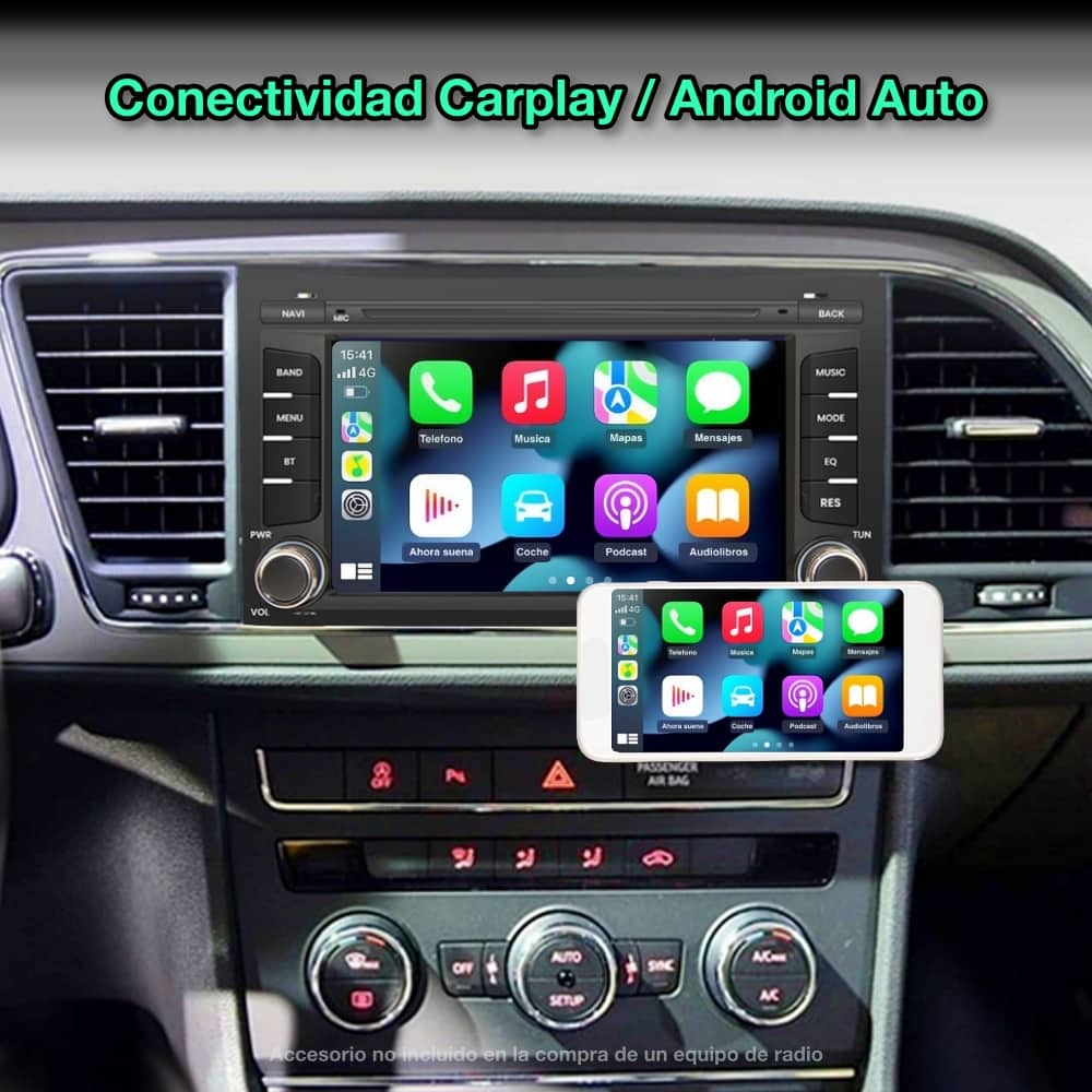 Seat Leon 2012-2018 tela de 7"