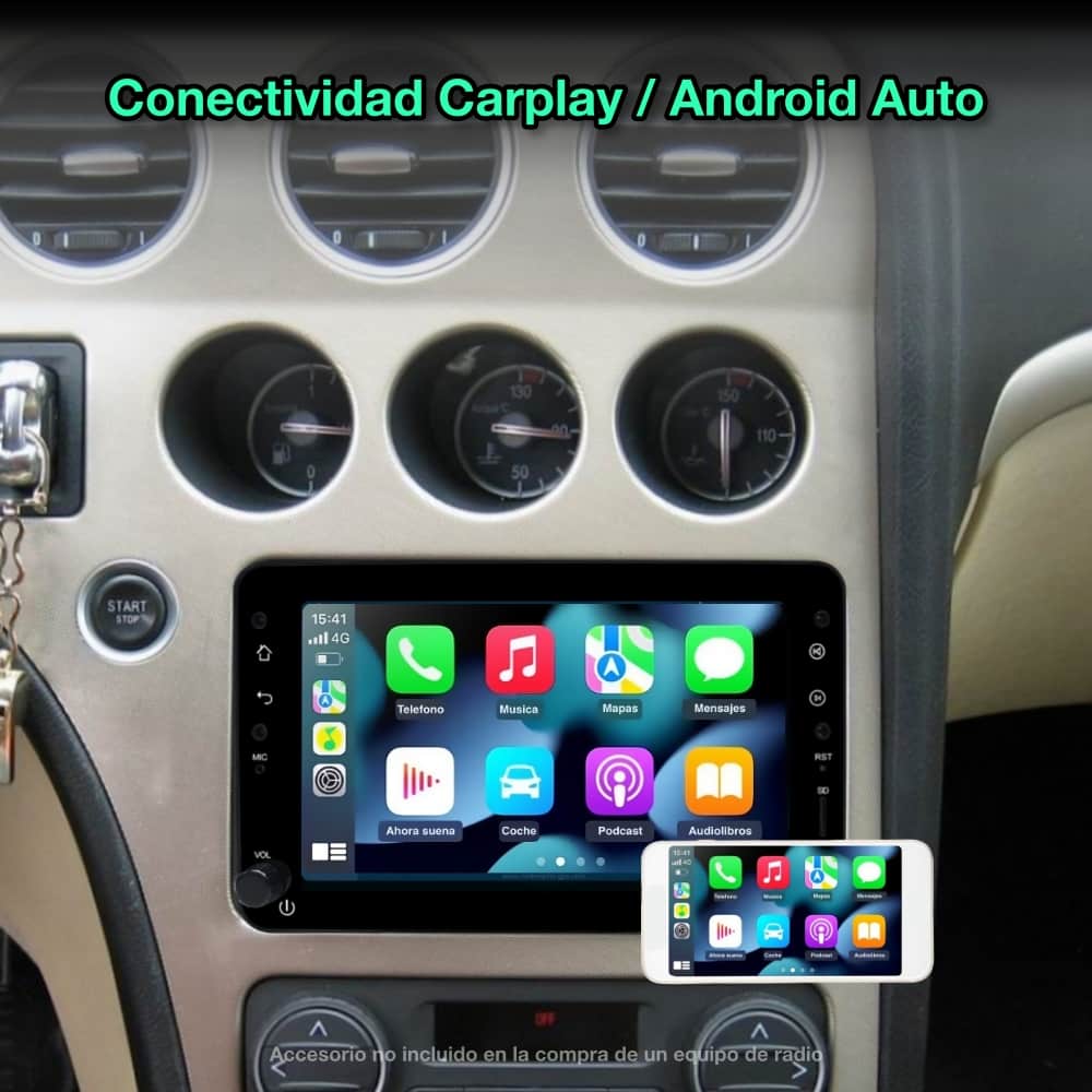 Alfa Romeo Spider, 159, Brera 2006-2010 Tela de 7"