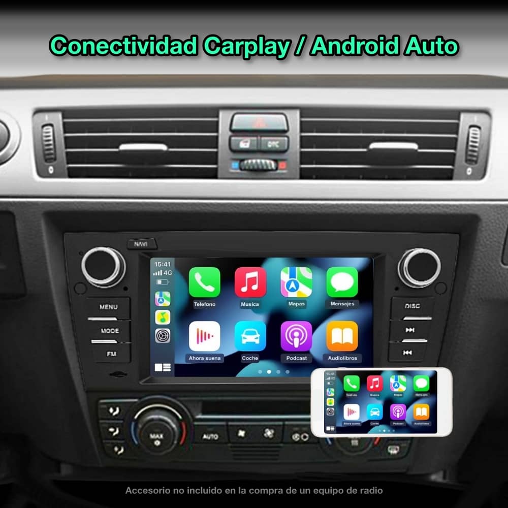 BMW E90 E91 E92 E93 Série 3 2006-2012 Tela de 7"