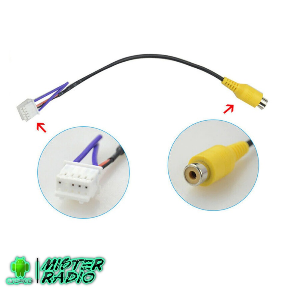 cabo adaptador de câmera traseira