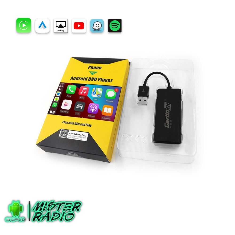 Adaptador automático CarPlay / Android