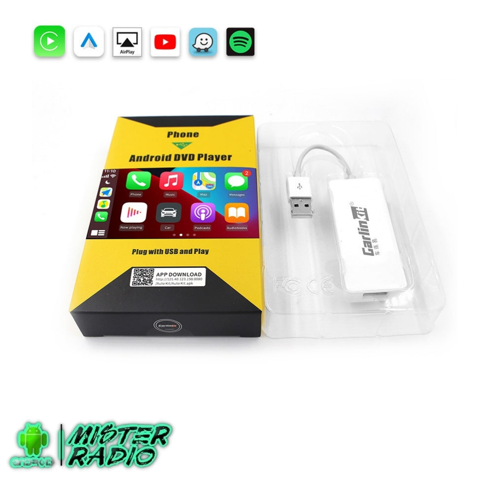 Adaptador automático CarPlay / Android