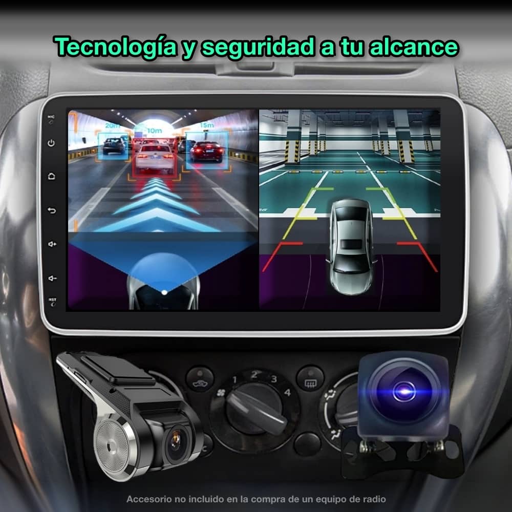 Rádio navegador GPS universal 1 DIN, tela giratória 360º