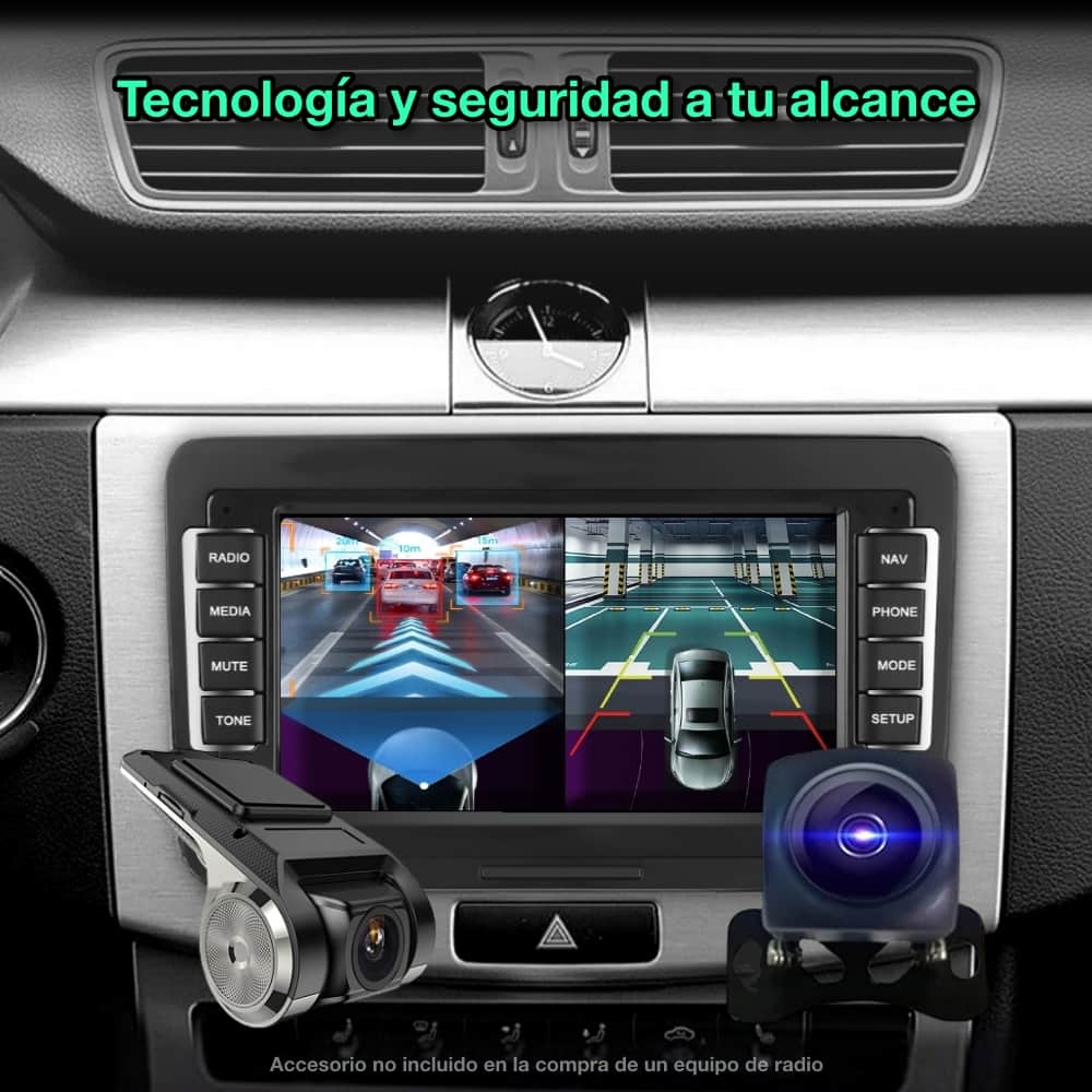 7 polegadas Volkswagen Golf, Passat, Touran, Tiguan, Jetta, Sharan, Scirocco, EOS