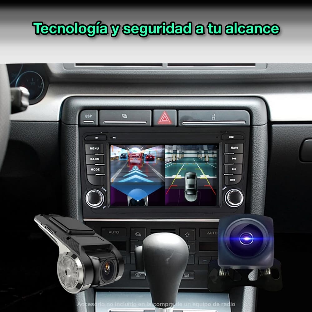 Audi A4, 2000-2008 tela de 7"