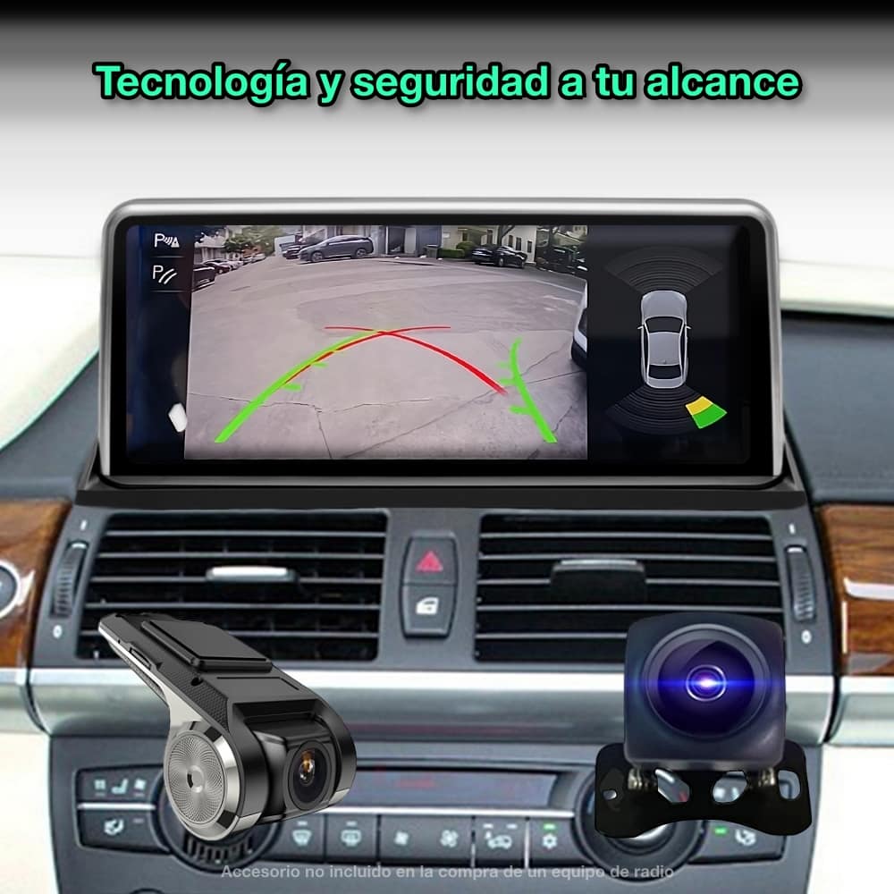 BMW X5 E70, X6 E71, 2007-2014 Tela de 10,25”