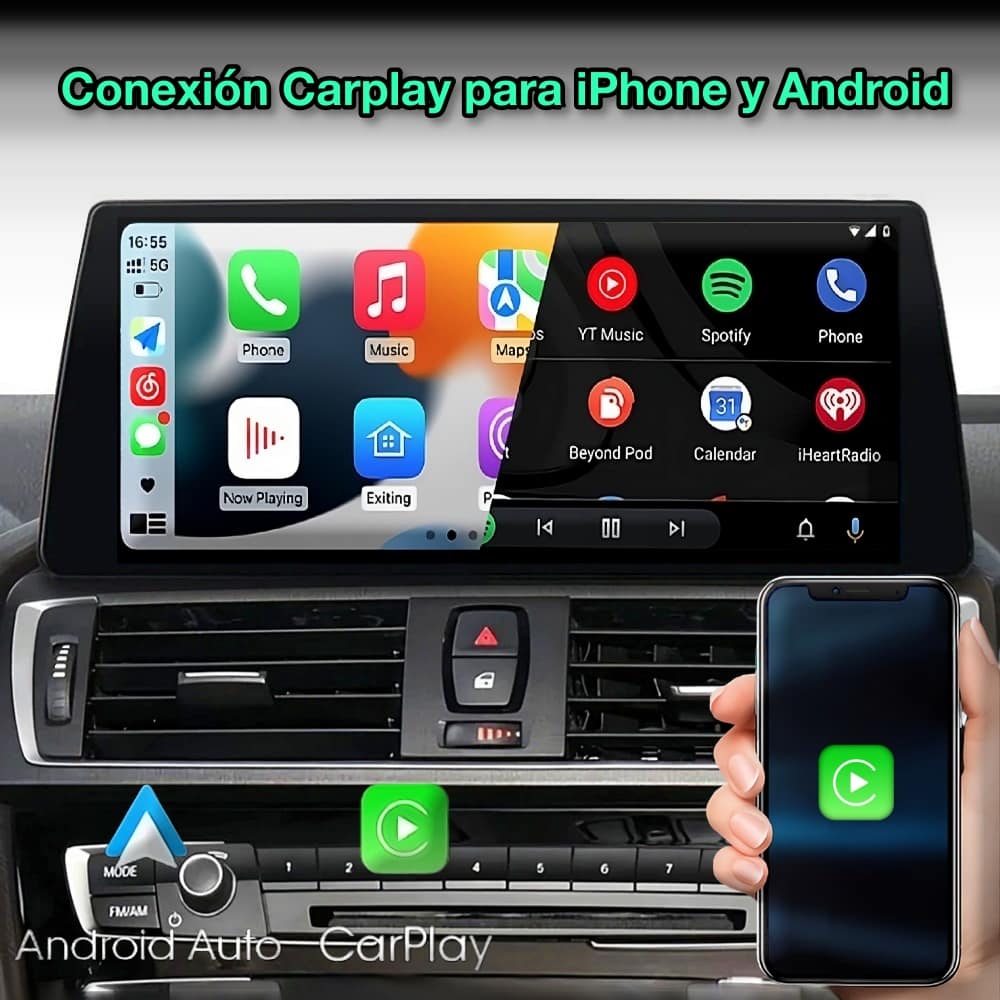 BMW Série 1, 2011-2016 Tela de 10,33”