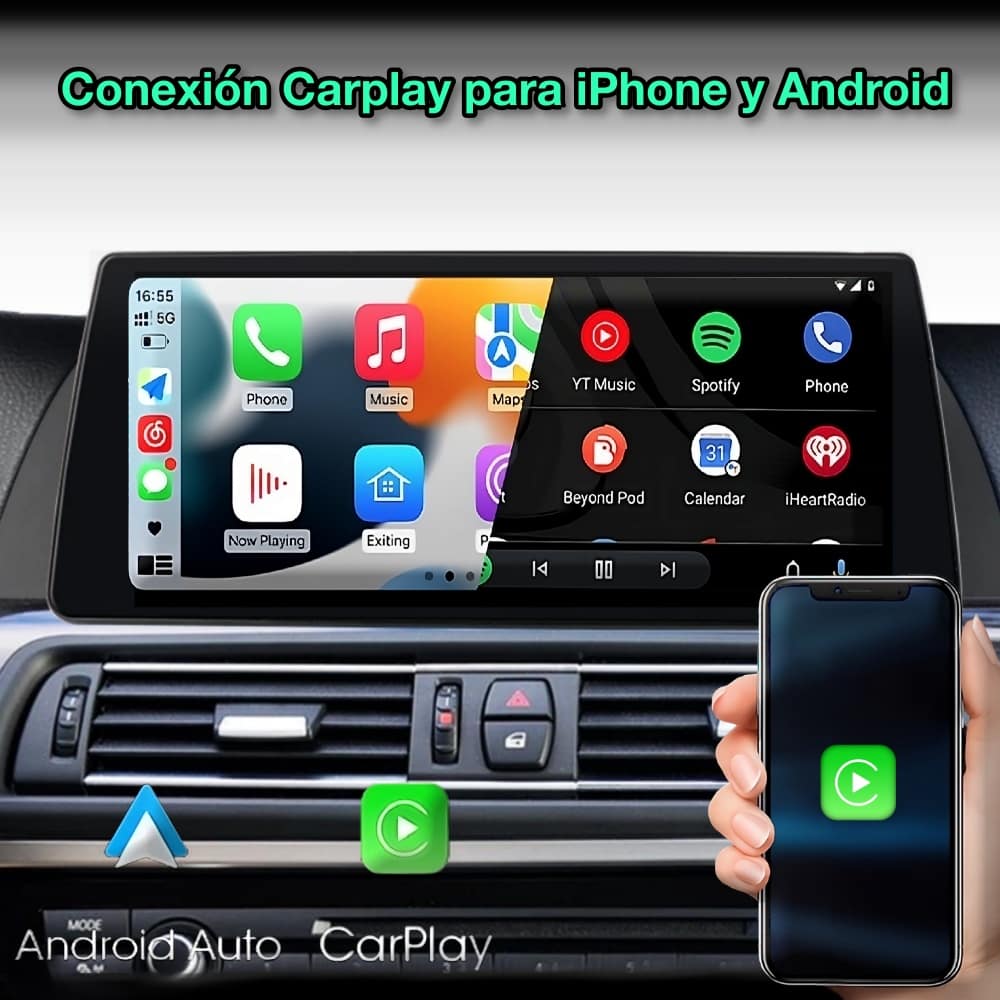 BMW Série 5, F10, F11, 2011-2016 Tela de 10,33”