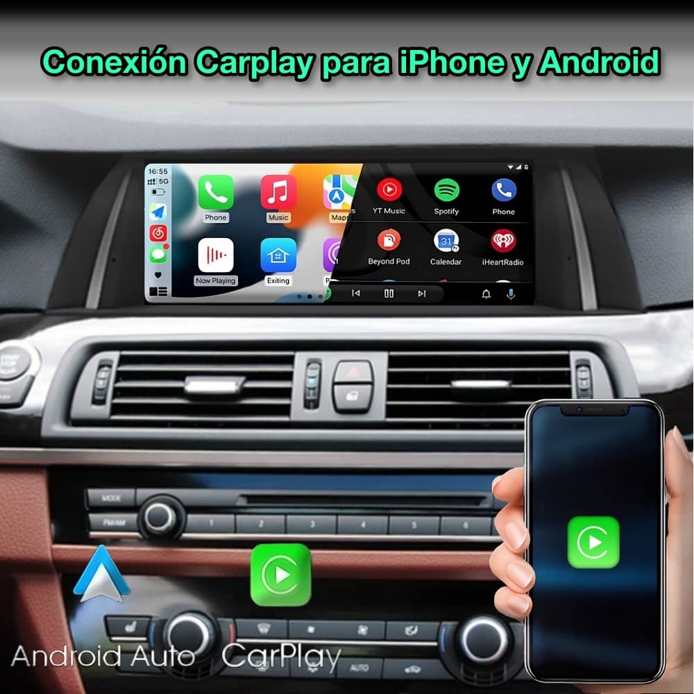 BMW Série 5, F10, F11, 2011-2016 Tela de 10,25”