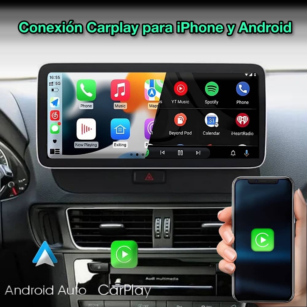 Audi Q5 2009-2016 Tela de 10,25”