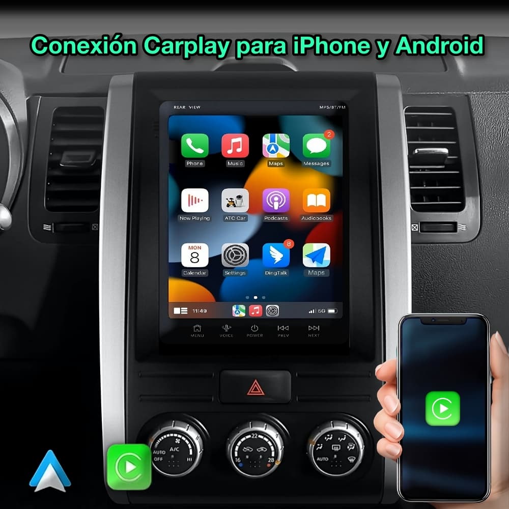 Nissan XTrail 2007-2015 tela de 9,7”