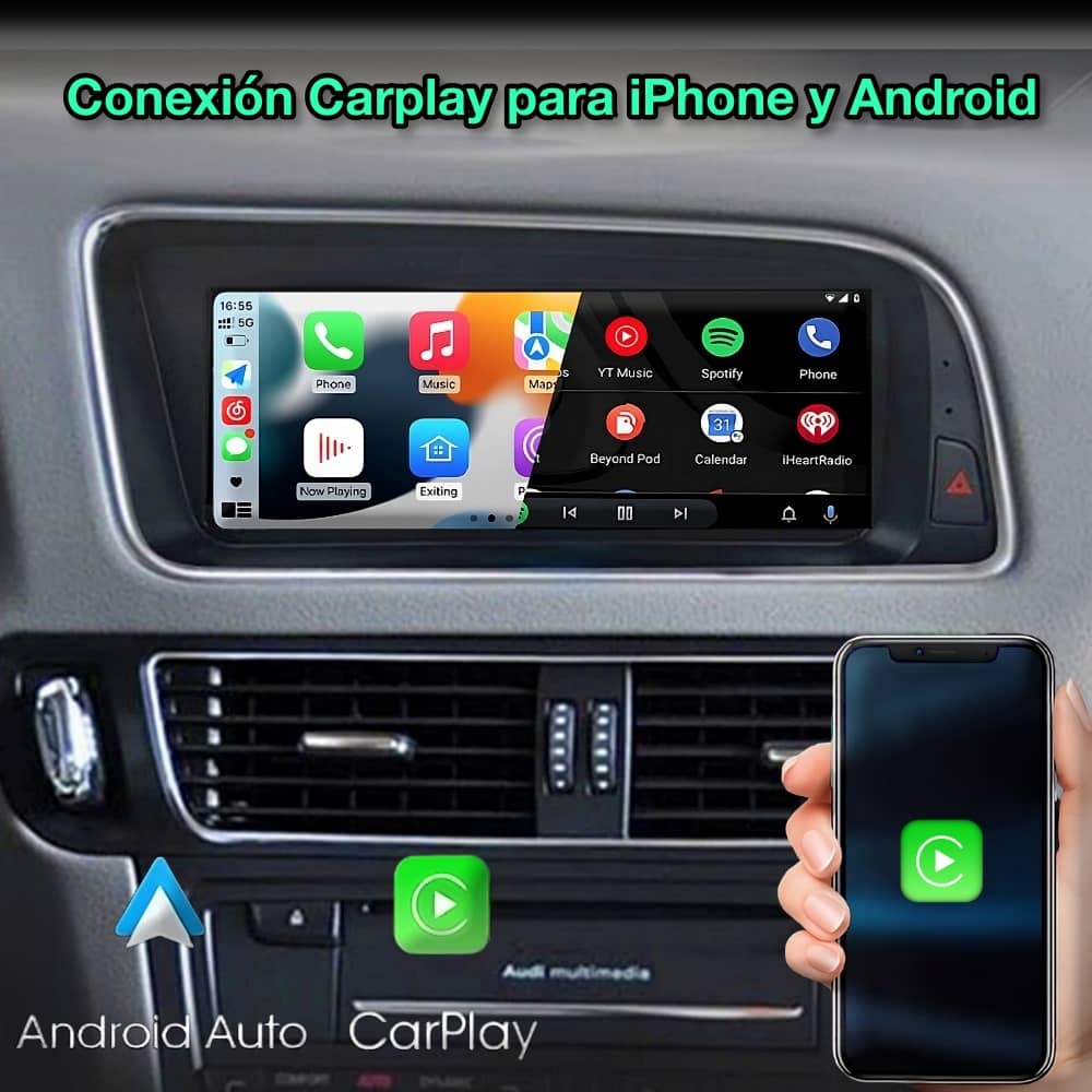 Audi q5 2009-2016 tela 8.8"