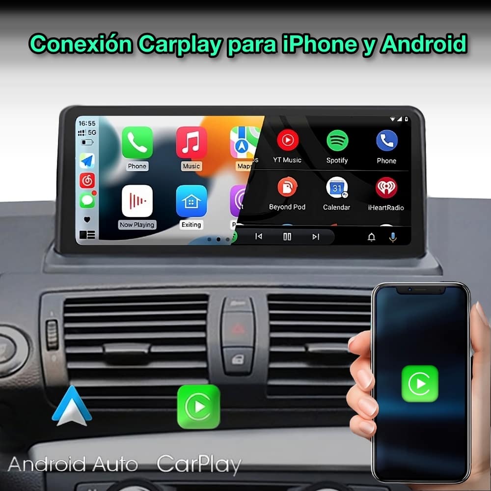 BMW Série 1, 2006-2012 Tela de 10,25”