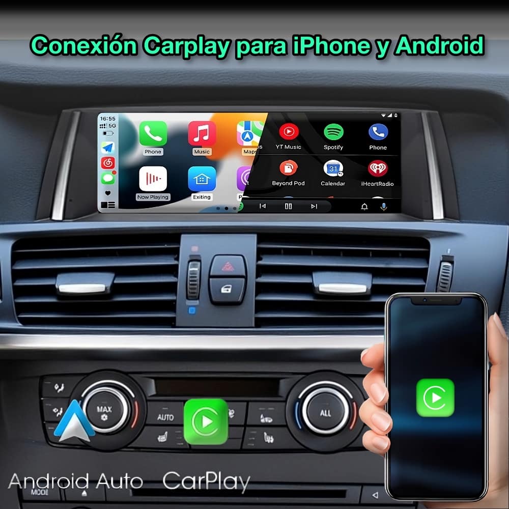 BMW X3 F25, 2010-2017 Tela de 10,25”