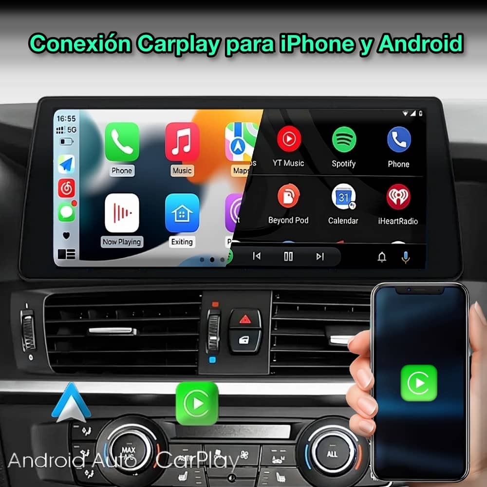 BMW X3 F25, X4 F26 2010-2017 tela 10,33”