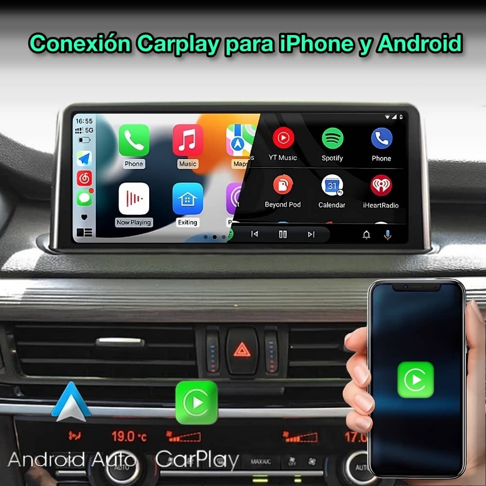 BMW X5 F15, 2014-2018 Tela de 10,25”