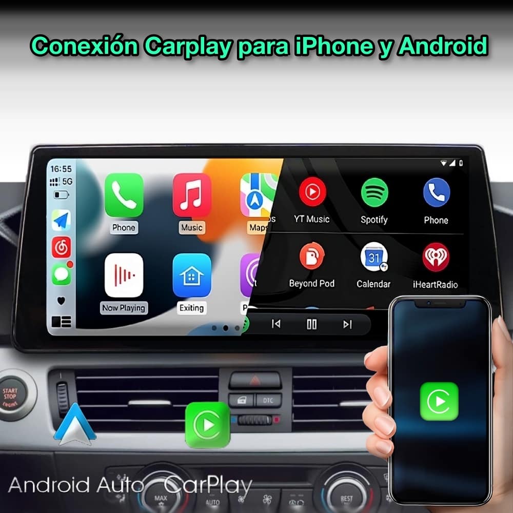 BMW Série 5 2005-2010 Tela de 10,33”