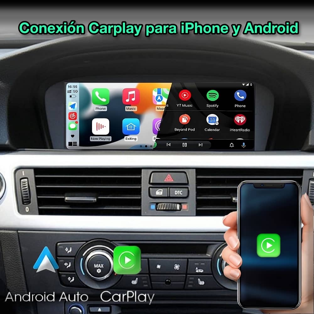 BMW Série 5, 2005-2010 Tela de 10,25”