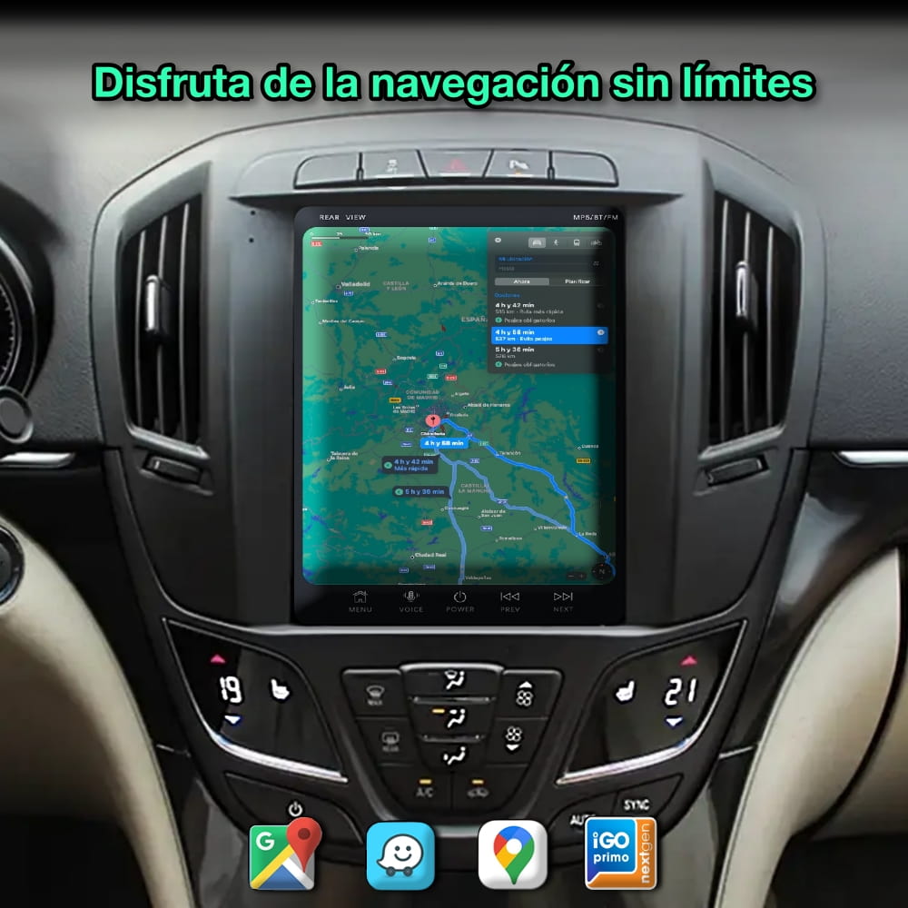 Opel Insignia 2013-2017 Ecrã de 9,7”