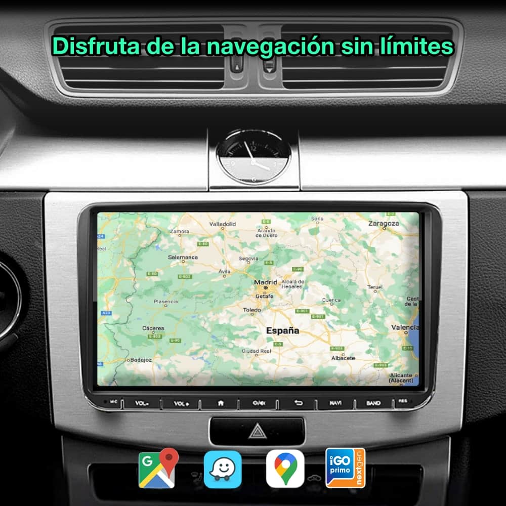 Skoda Octavia, Fabia, Superb, Yeti, 9 polegadas