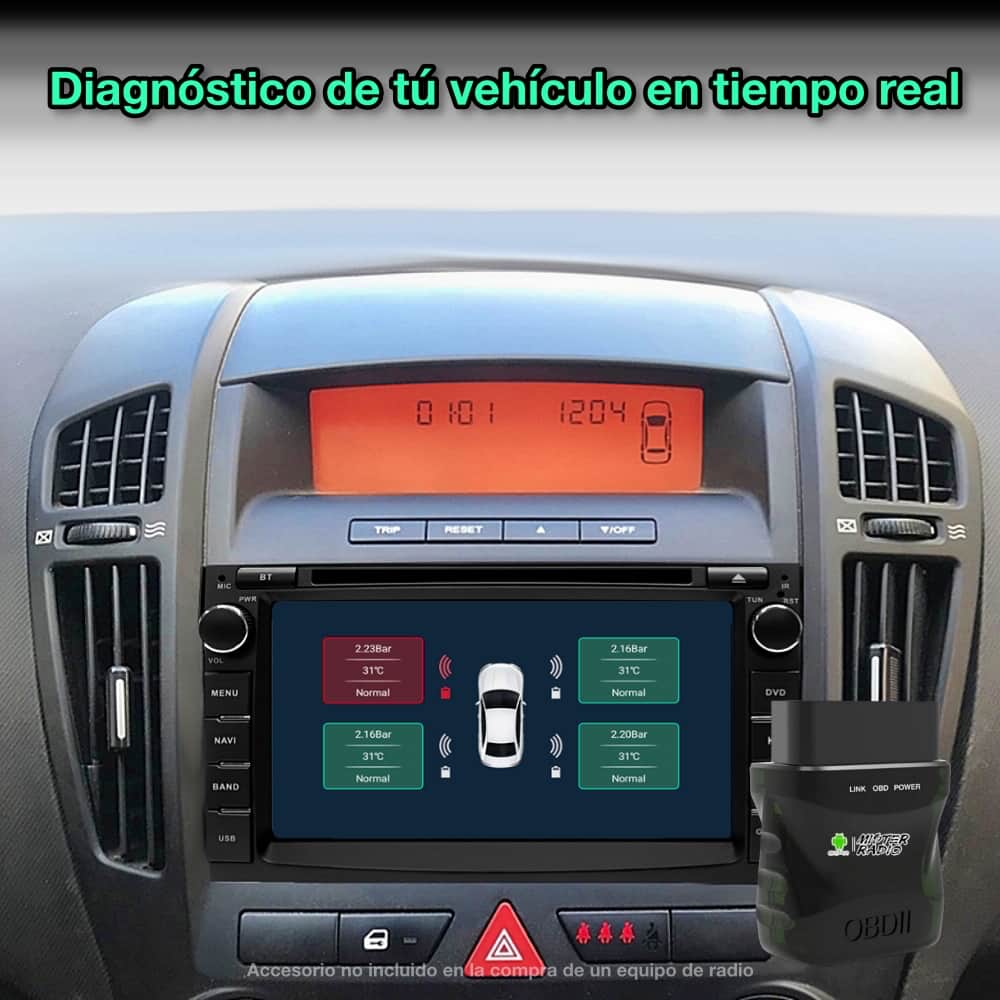 Tela de 7" para KIA Venga 2010-2016