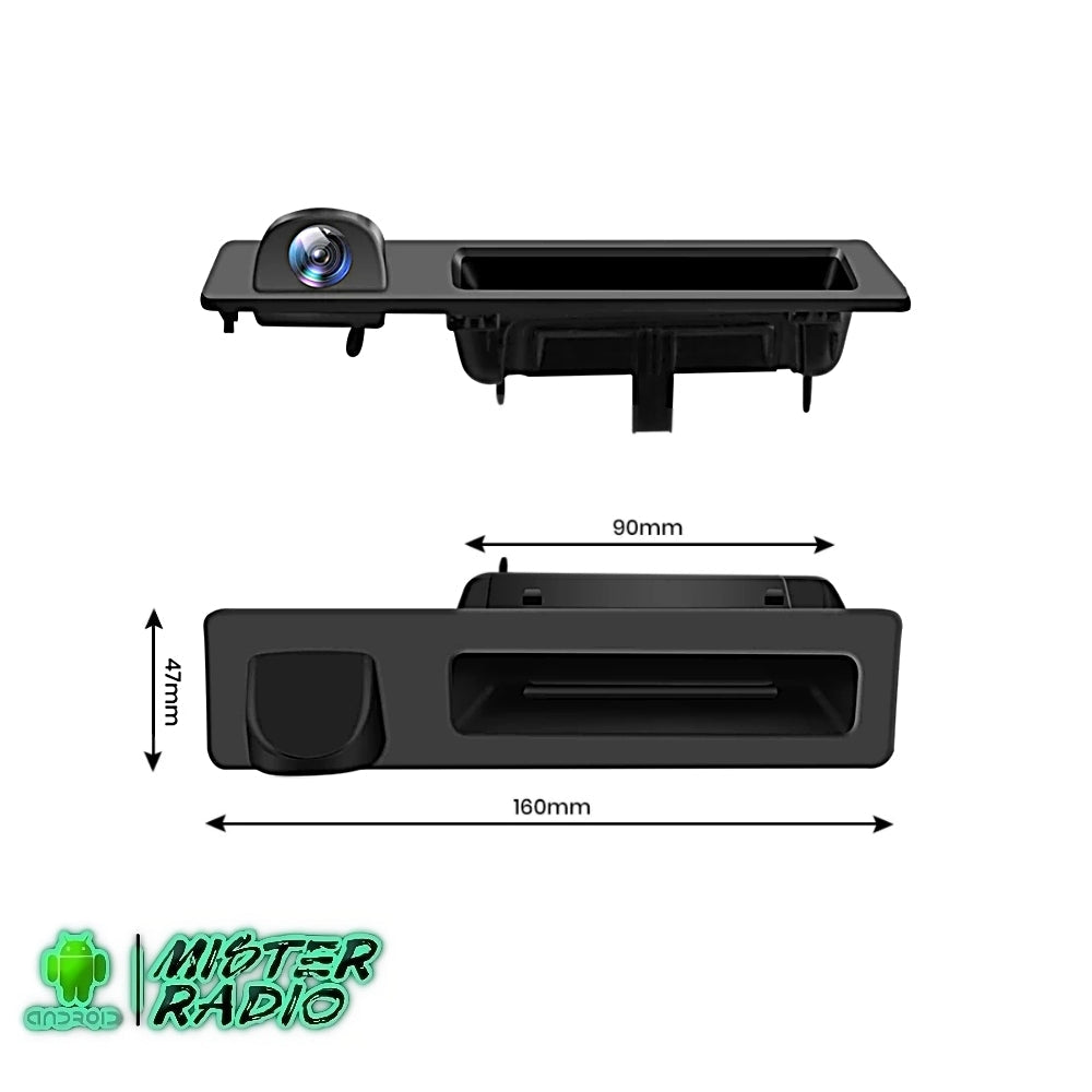 Câmera traseira de estacionamento para BMW série 5, F10, F11, série 3, F30, F31, F32, X3, F25, X4, F26, X5, F15.