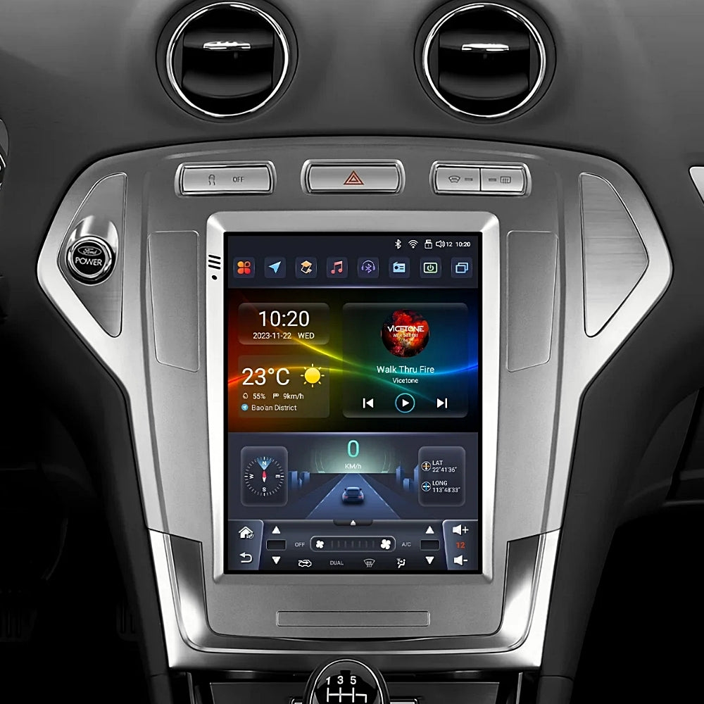 Ford Mondeo 2007-2010 Ecrã de 9,7”