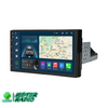 Rádio navegador GPS universal 1 DIN, tela FHD de 7” 