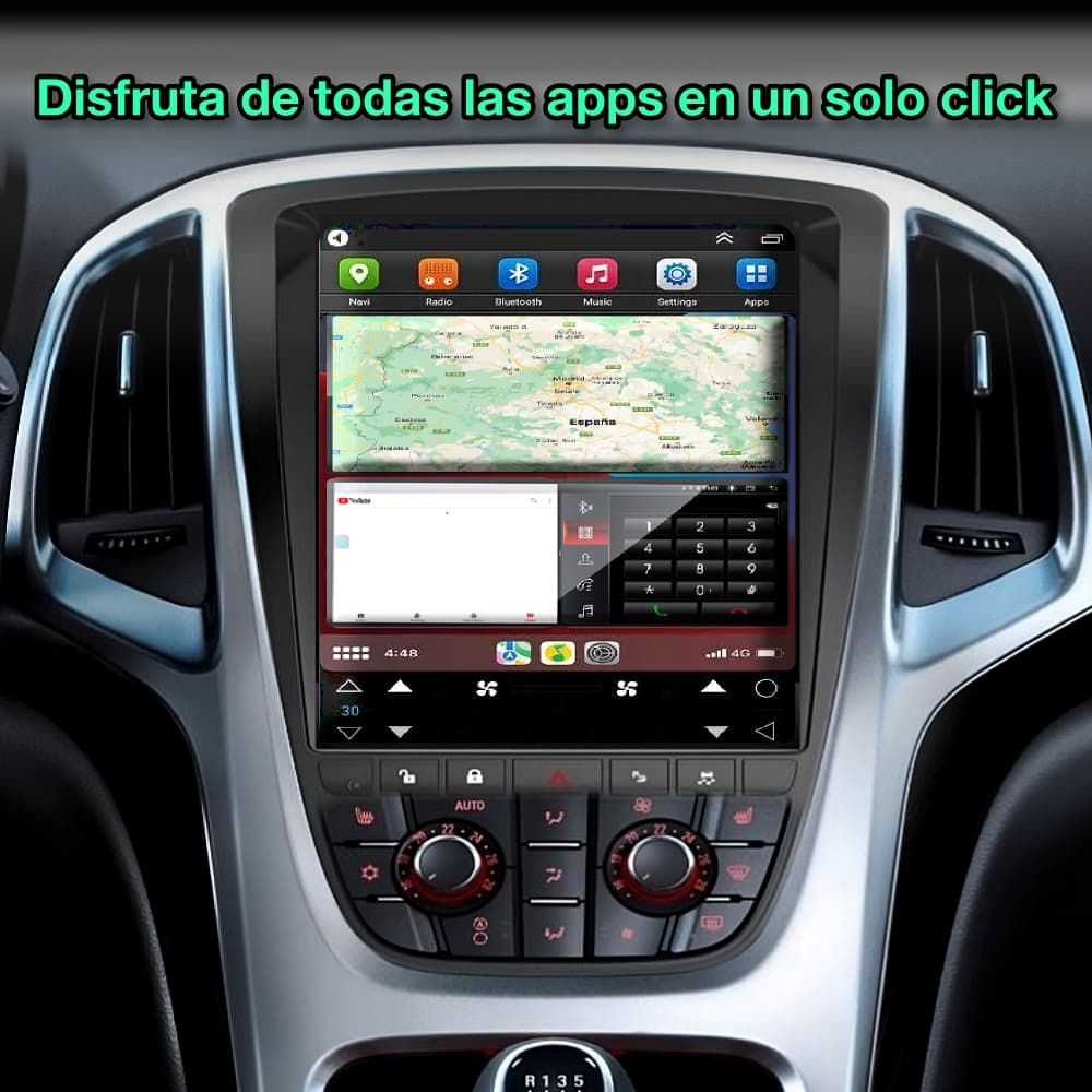 Opel Astra 2009-2013 tela 9,7" 
