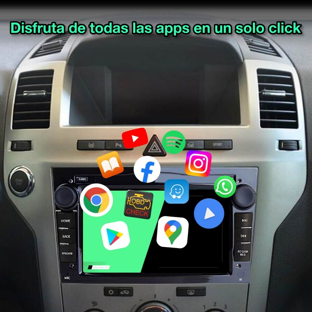 Opel Astra, Antara, Vectra, Vivaro, Corsa, Zafira Ecrã de 7” 