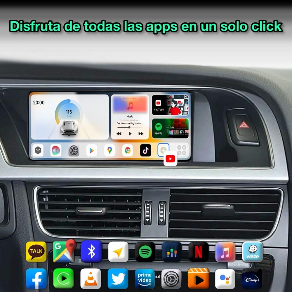 Audi A5 2009-2016 tela de 8,8” 