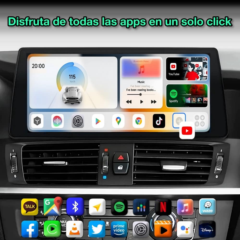 BMW X3 F25, X4 F26 2010-2017 tela 10,33” 