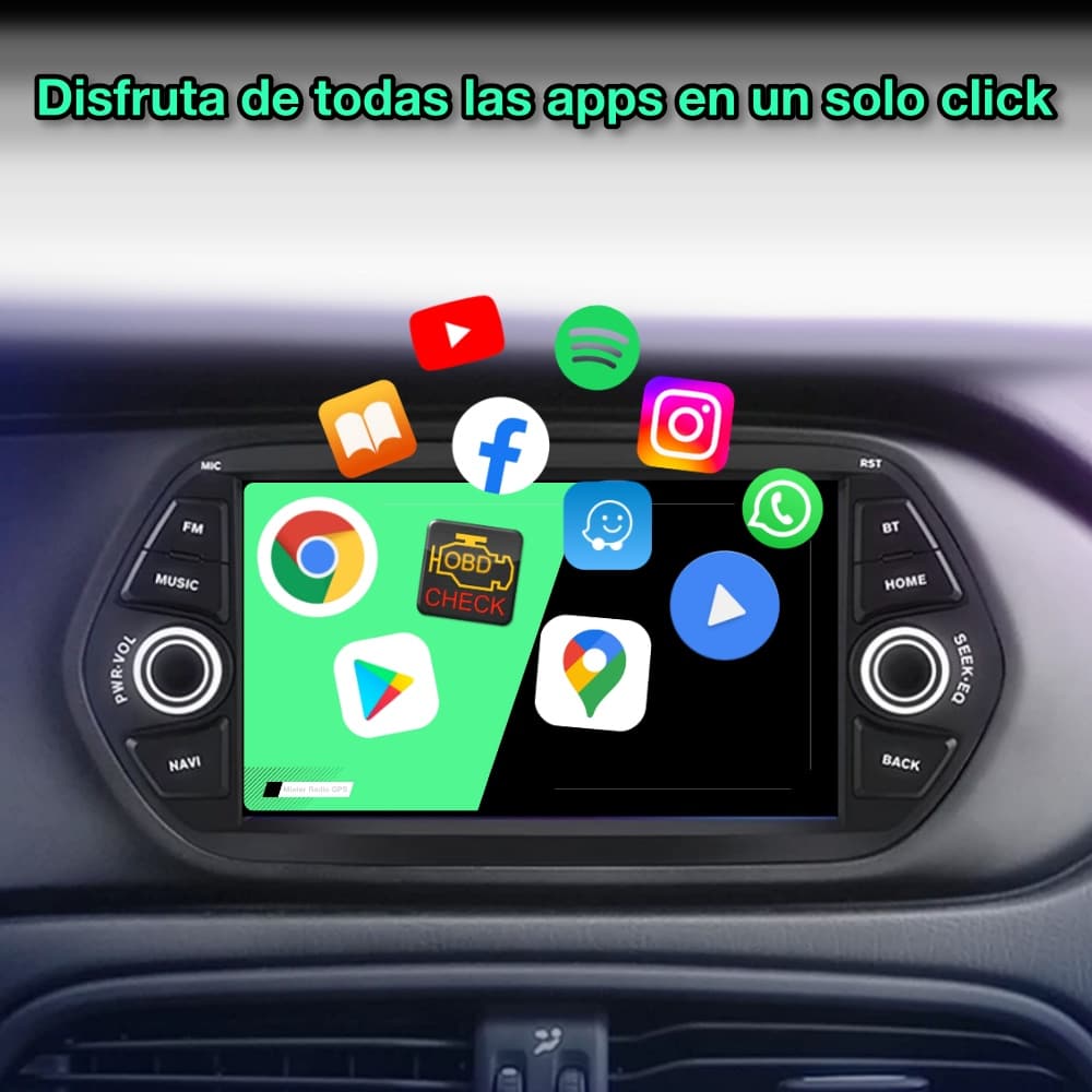 Fiat Egea 2015-2017 tela 7” 