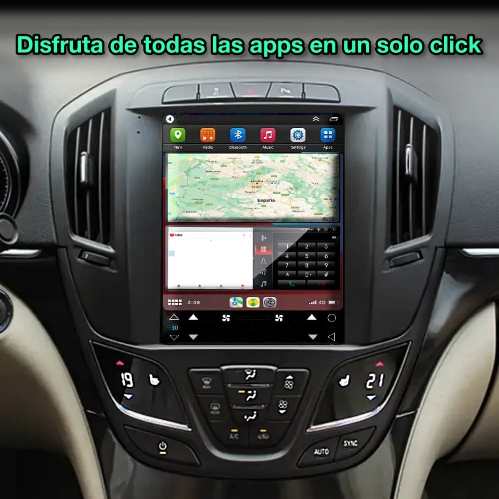 Opel Insignia 2013-2017 Ecrã de 9,7” 