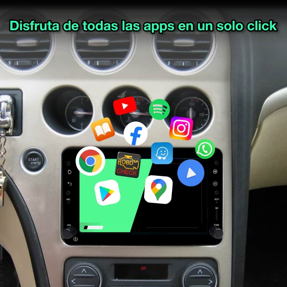 Alfa Romeo Spider, 159, Brera 2006-2010 Tela de 7" 