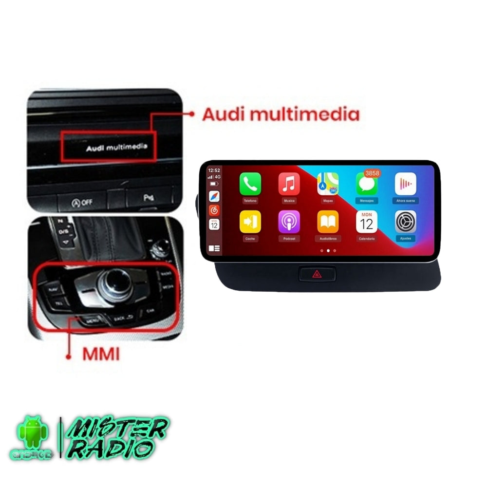 Audi Q5 2009-2016 Tela de 10,25” 