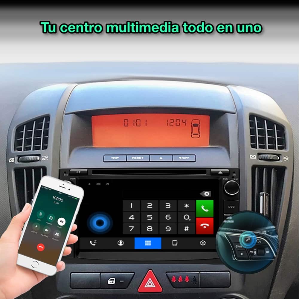 Tela KIA Ceed 2010-2012 7" 