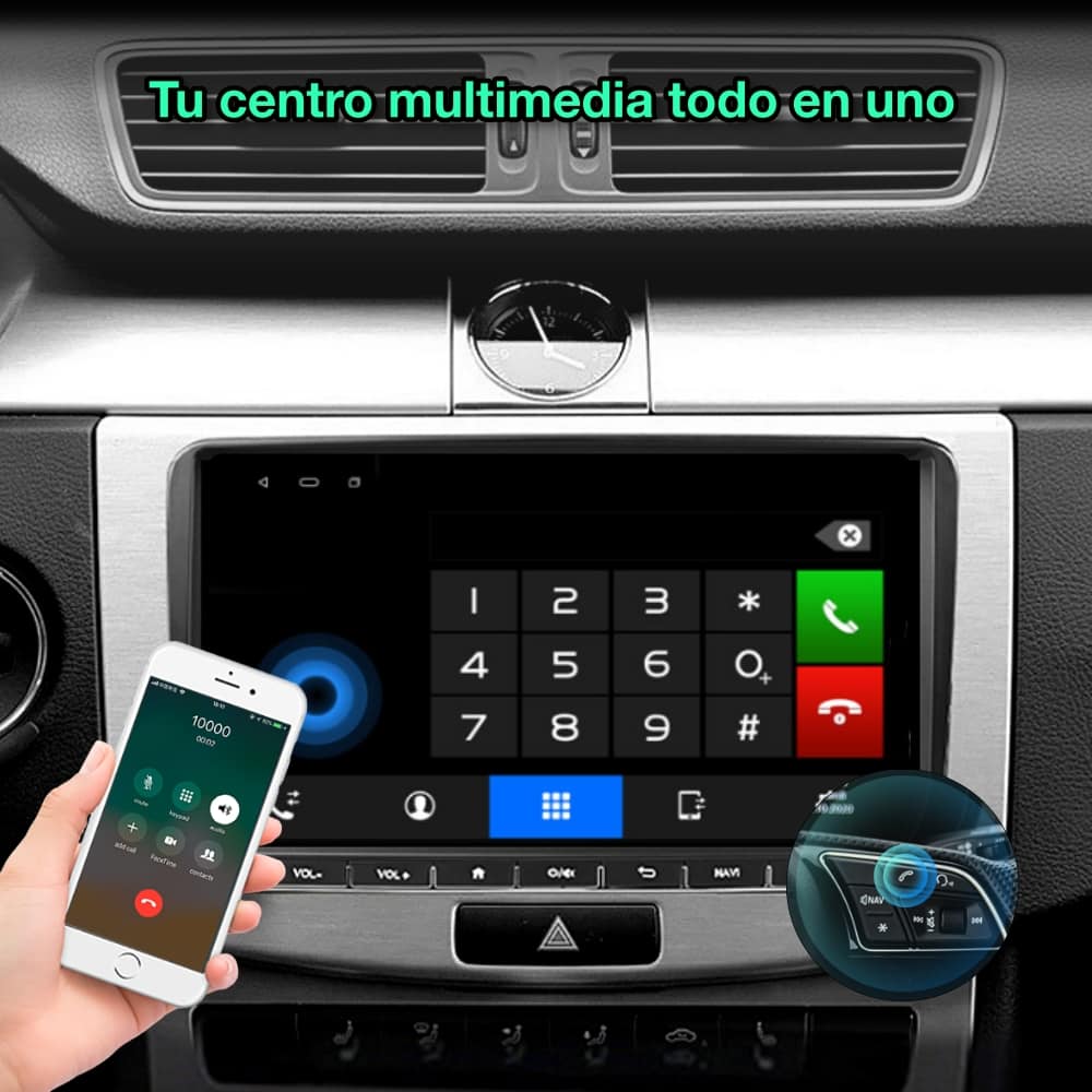 Volkswagen Golf, Passat, touran, Tiguan, Jetta, sharan, scirocco, EOS, 9 polegadas 