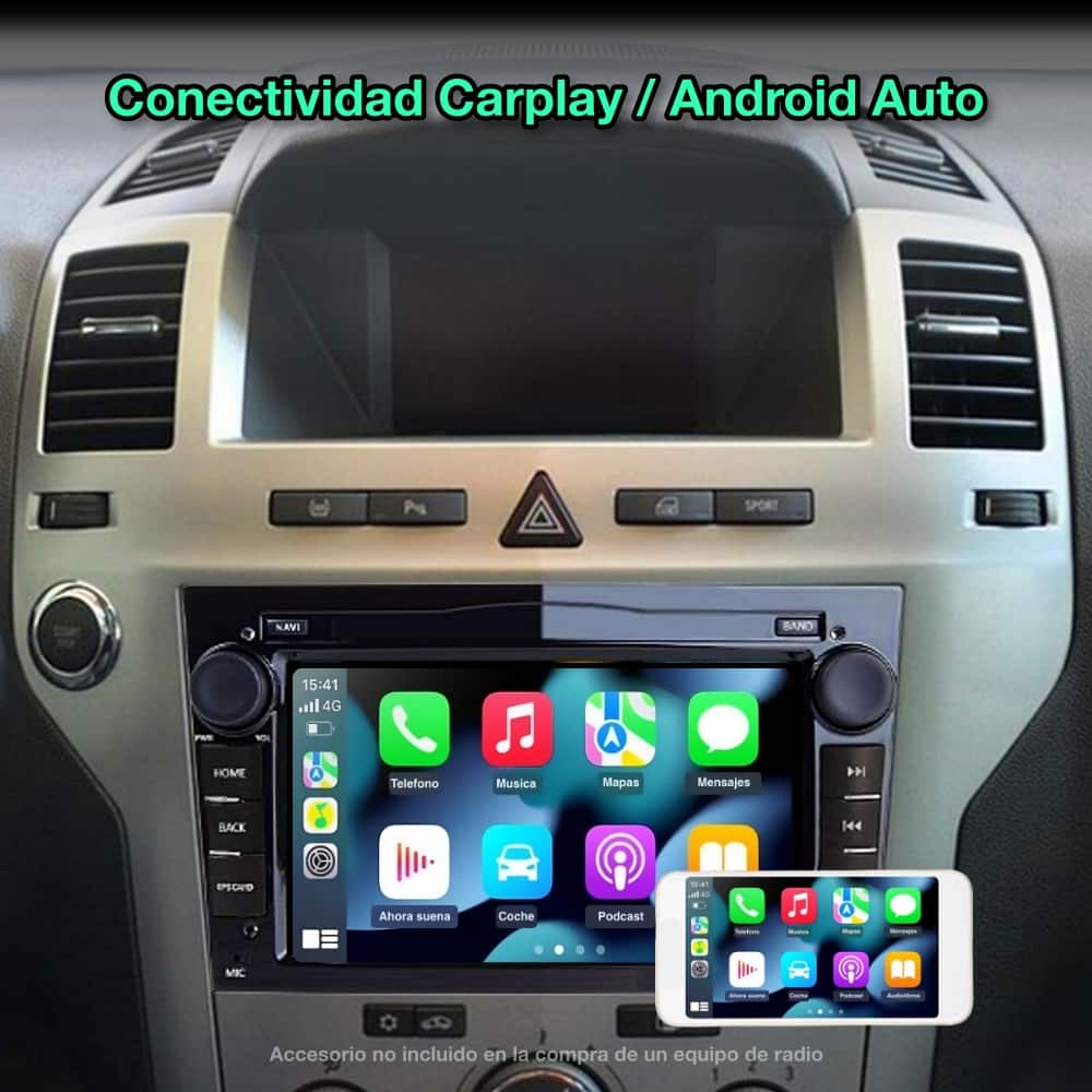 Opel Astra, Antara, Vectra, Vivaro, Corsa, Zafira Ecrã de 7” 